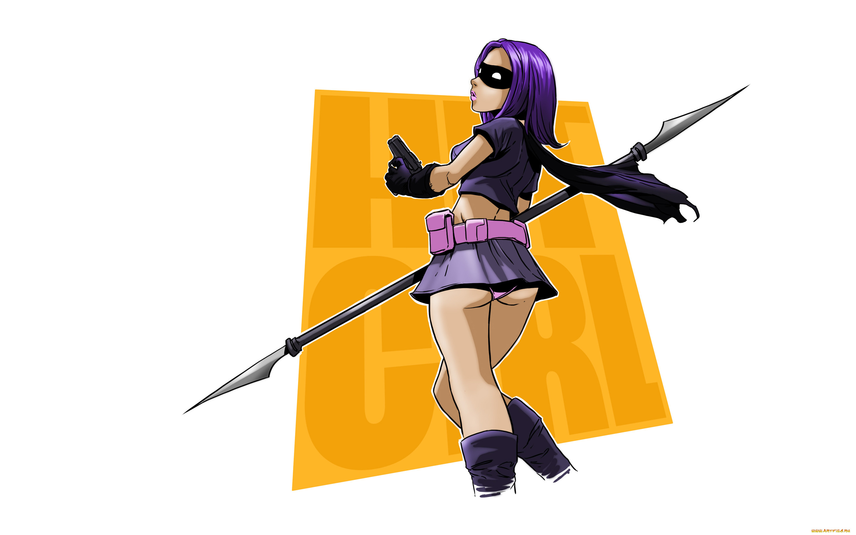 пипец, рисованные, комиксы, mindy, macready, kick-ass, hit-girl.